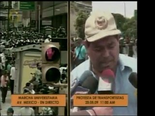 Transportistas manifiestan hoy por la inseguridad y por la m