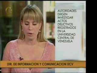 La Dir. de Información y Comunicación de la UCV emitió un co