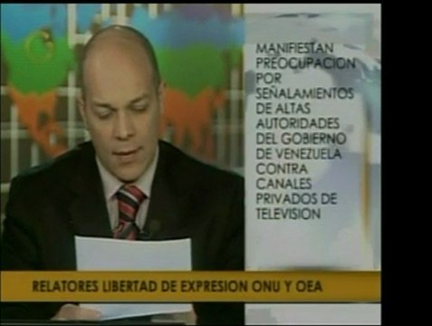 Los relatores de libertad de expresión de la ONU y la OEA ex
