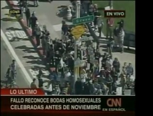 La Corte Suprema de California desaprobó el matrimonio entre