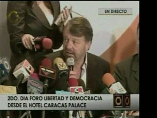 Los invitados de CEDICE, Mario Vargas Llosa, Enrique Krauze