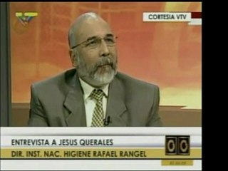 El Director del Instituo Nacional de Higiene, Rafael Rangel,
