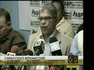 Los partidos políticos MAS, ABP y Copei comunicaron sus próx