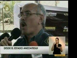 Ismael García dijo desde Anzoátegui que el gobierno quiere c