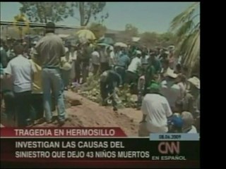 En México, Hermosillo, murieron más de 43 niños en una guard