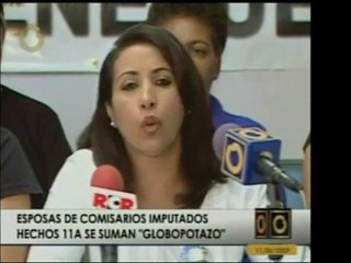 Los familiares de los comisarios enjuiciados por el 11A se m