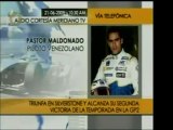 Pastor Maldonado se hizo con el primer premio en Silverstone