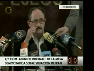 Felipe Mujica, en representación de la Mesa Democrática, sen