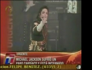 Se confirmó que Michael Jackson sufrió un infarto.