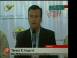 El ministro de Justicia, Tareck El Aissami, garantizó la seg