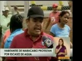 En el Sector El Amparo, en Maracaibo Edo. Zulia, protestan p