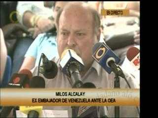 Antonio Ledezma logró hablar con José Miguel Insulza para qu