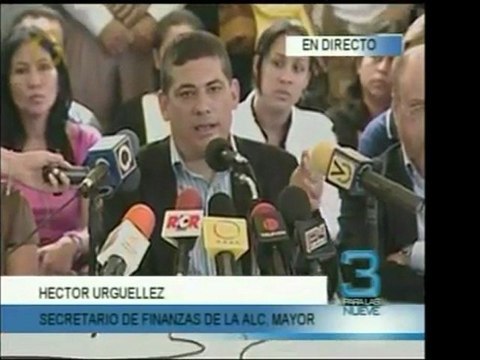 El Sec. Gnral. De finanzas de la Alcaldía Mayor dijo que el