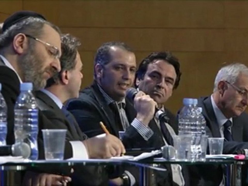 UMP Convention laïcité - Farid Hannache, journaliste