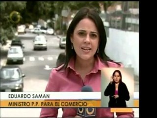 El Ministro de Economía Eduardo Samán habló con empresarios