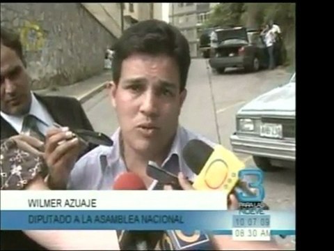 El diputado Wilmer Azuaje cuenta cómo secuestraron a su espo
