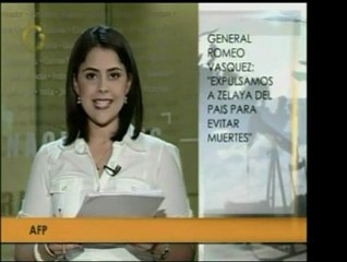 El militar Romero Vásquez declaró que Zelaya fue expulsado d