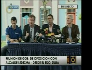 El gob. Peres Vivas, develó que las denuncias ante la OEA se