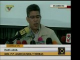 El Min. Elías Jaua aseguró que el consumo del venezolano no