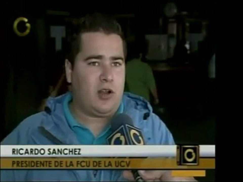 Ricardo Sánchez del FCU de la UCV develó el plan "UCV 100% s