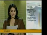 Rafael Correa exhortó a las FARC a decir si aportaron dinero