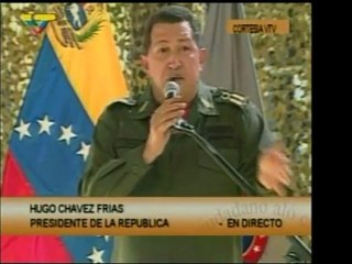 Presidente Chavez respondiendo a las declaraciones del Canci