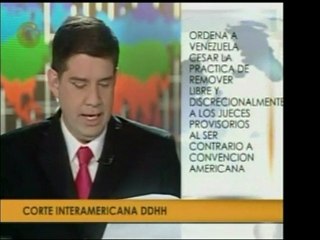 La CIDH pidió al Estado venezolano dejar de remover libremen