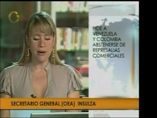 El Sec. Gral. De la OEA, josé Miguel Insulza, pidió a Venezu