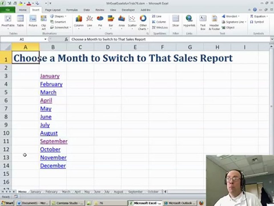 Dueling Excel - A Hyperlinked TOC: Podcast #1389