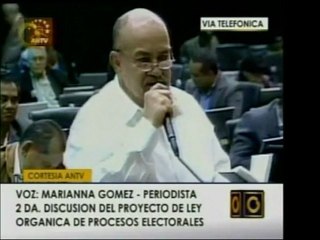 Se aprobó en segunda discusión la Ley de Procesos Electorale