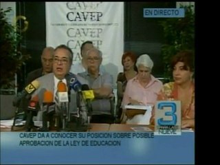 La Cámara Venezolana de la Educación Privada considera que l