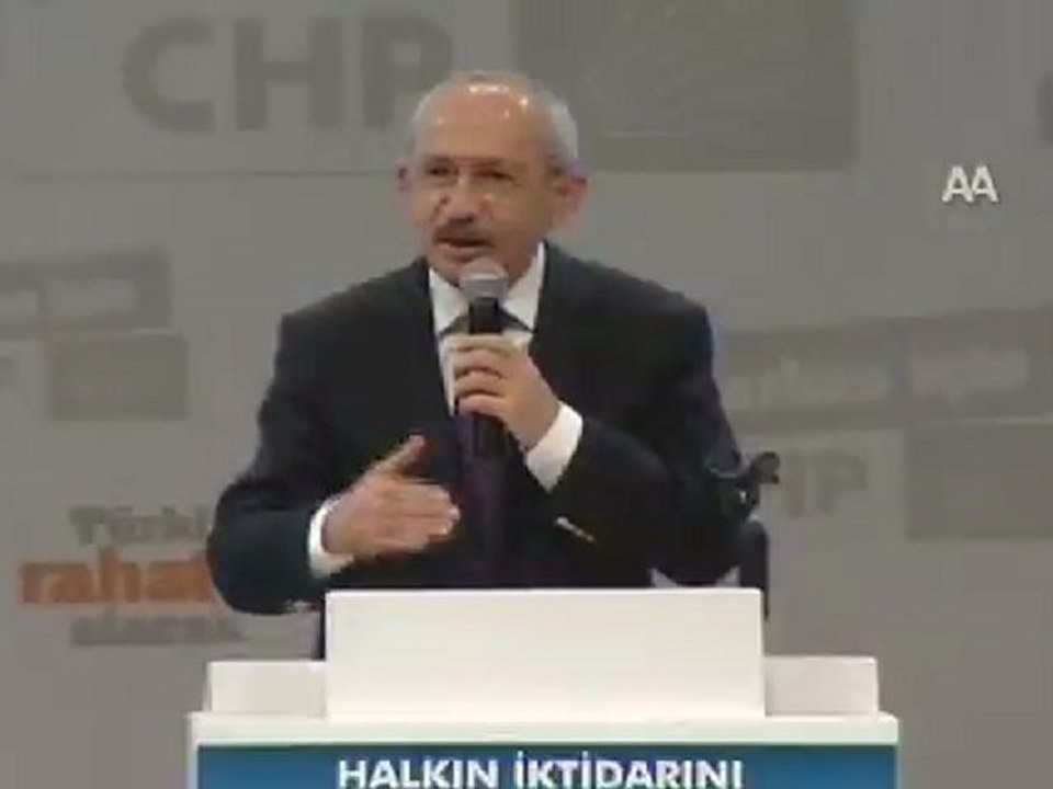 CHP SEÇİM BİLDİRGESİ AÇIKLANDI