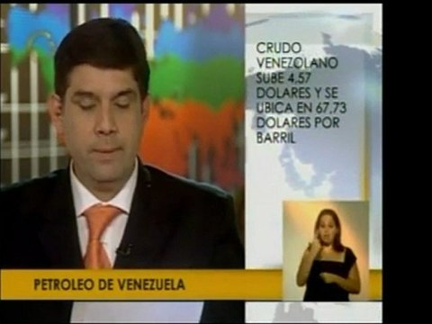 El barril de petróleo venezolano subió hasta 67,73 dólares p