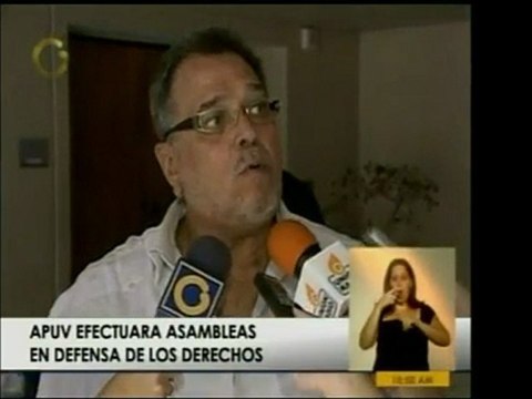 El pdte. de la Asociación de Profesores de la UCV anunció un