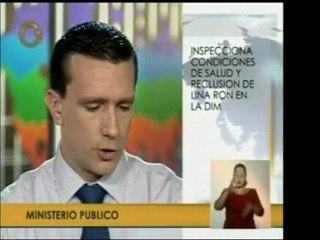 El Ministerio Público revisará las condiciones de salud y re