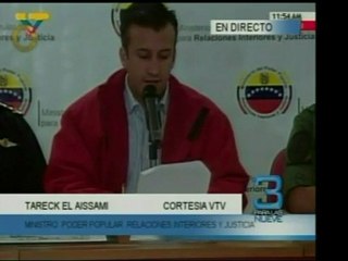 El Min. Tareck El Aissami informó las únicas rutas autorizad