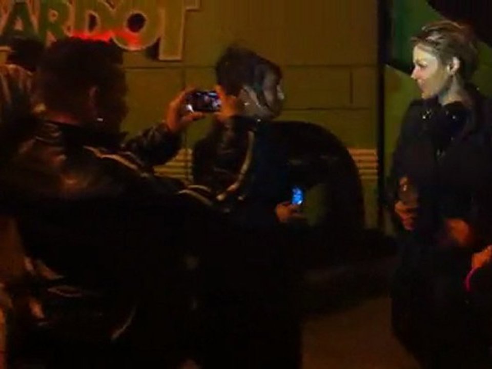 Fans Outside the Hotel After Show at Zenith in France