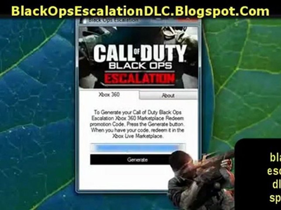 Black Ops Escalation Map Pack DLC XBOX 360 DOWNLOAD