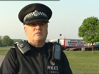 Man dies in human cannonball stunt