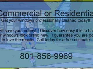 Professional Window Cleaning Service In Utah!!!