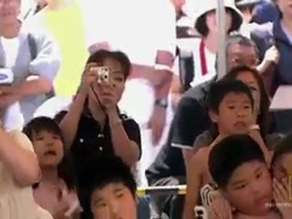 Japanese Kids Compete in Sumo Championship