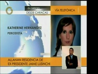 La residencia del ex-Pdte. Jaime Lusinchi fue allanada por e