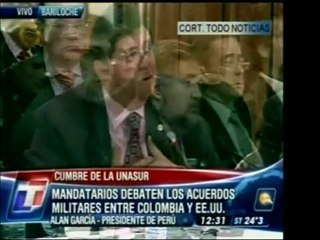 Alan García, Pdte. peruano, necesita determinar el tipo de a