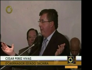 El gob. de Táchira, Pérez Vivas, descartó las acusaciones en