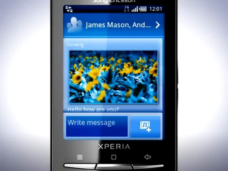Sony Ericsson Xperia X10 mini Mesaj