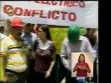 En el estado Zulia trabajadores de la electricidad salieron