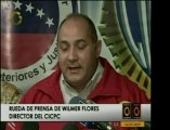 El Comisario del CICPC Willmer Flores Trosell dice que no se