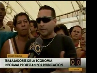 Buhoneros de Catia se protestaron porque dicen que el lugar