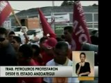 Trabajadores petroleros de Anzoátegui denuncian que el sindi