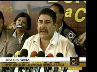 La Mesa de la Unidad hizo un llamado a iniciar el nuevo año